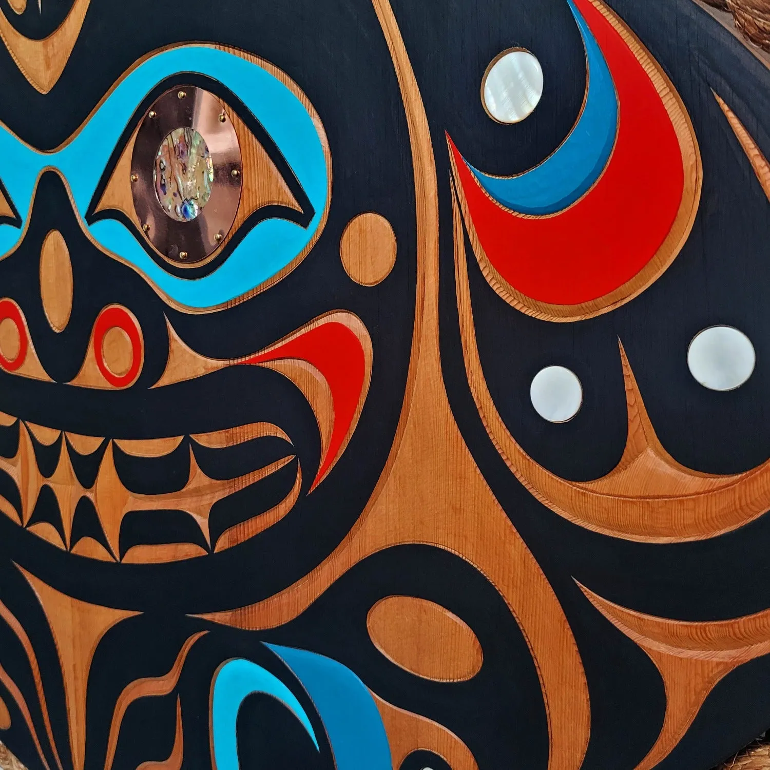 Carved Bear Panel