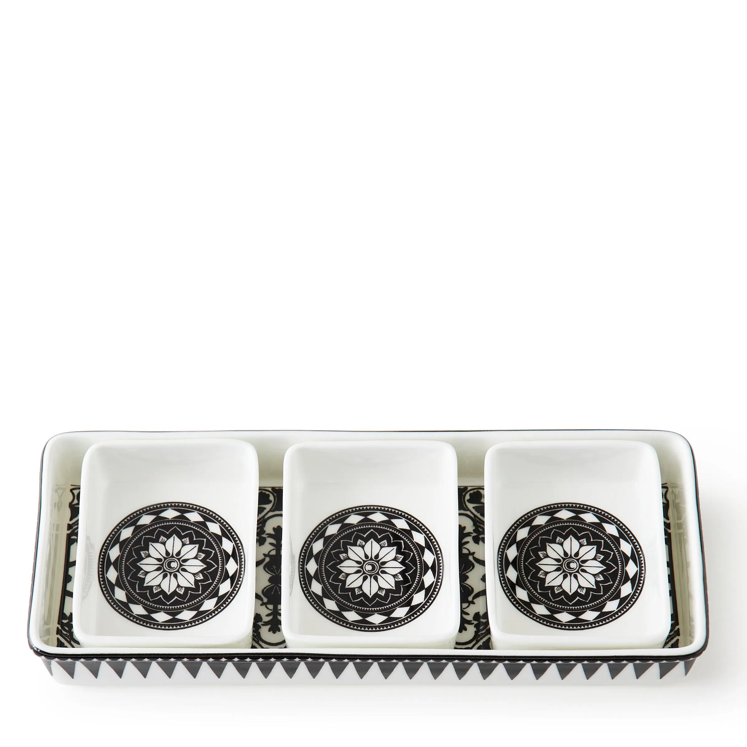 Casablanca Nested Appetizer Tray Set
