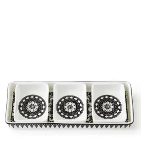Casablanca Nested Appetizer Tray Set