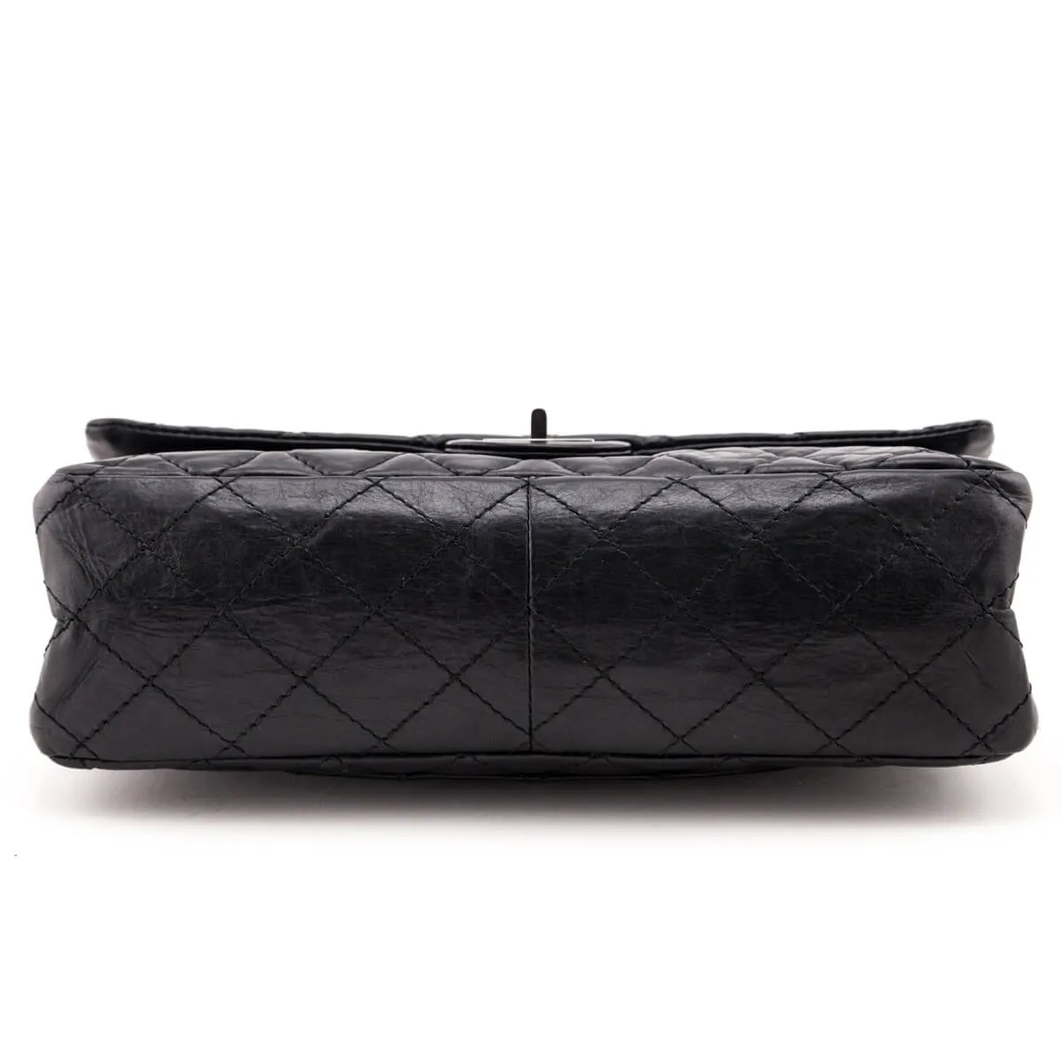 Chanel Black Quilted Aged Calfskin 2.55 Reissue 226 Flap Bag
