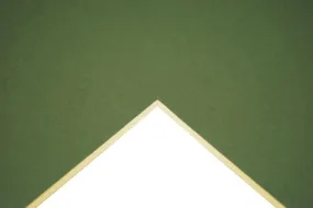 Daler Rowney Cream Core Mount Boards A1-33.5*23.5 OR 59cm*84cm (1*10sht) AVOCADO