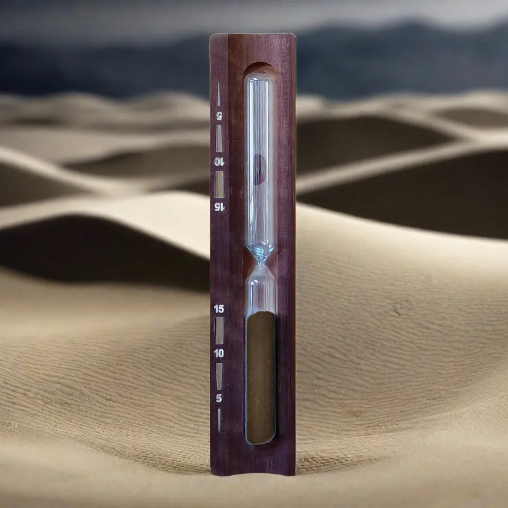 Dark Sauna Sand Timer: 30 Minutes