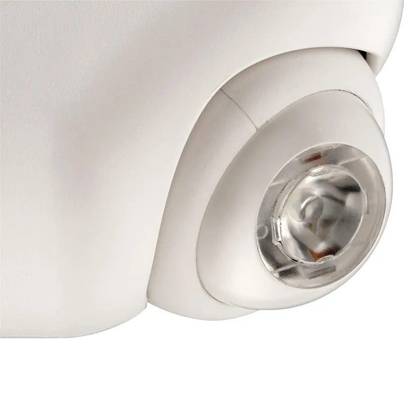 Dual-Lite EVC Series Combination LED Emergency Light/ Exit Sign, Universal Face