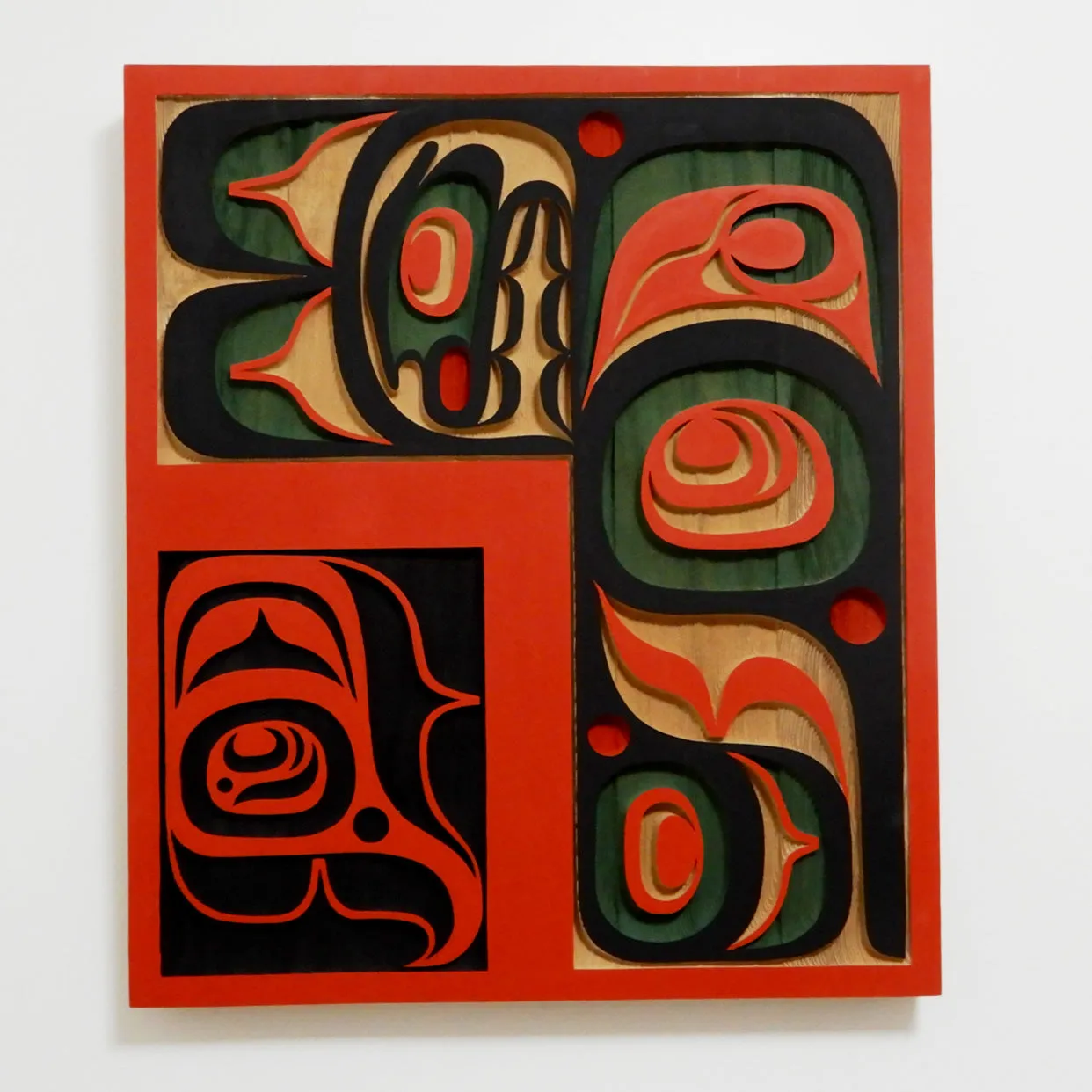Eagle Rectangular Cedar Panel