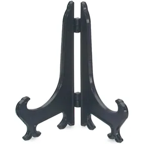 Easel Display Stand - Plastic - Black - 5 inches