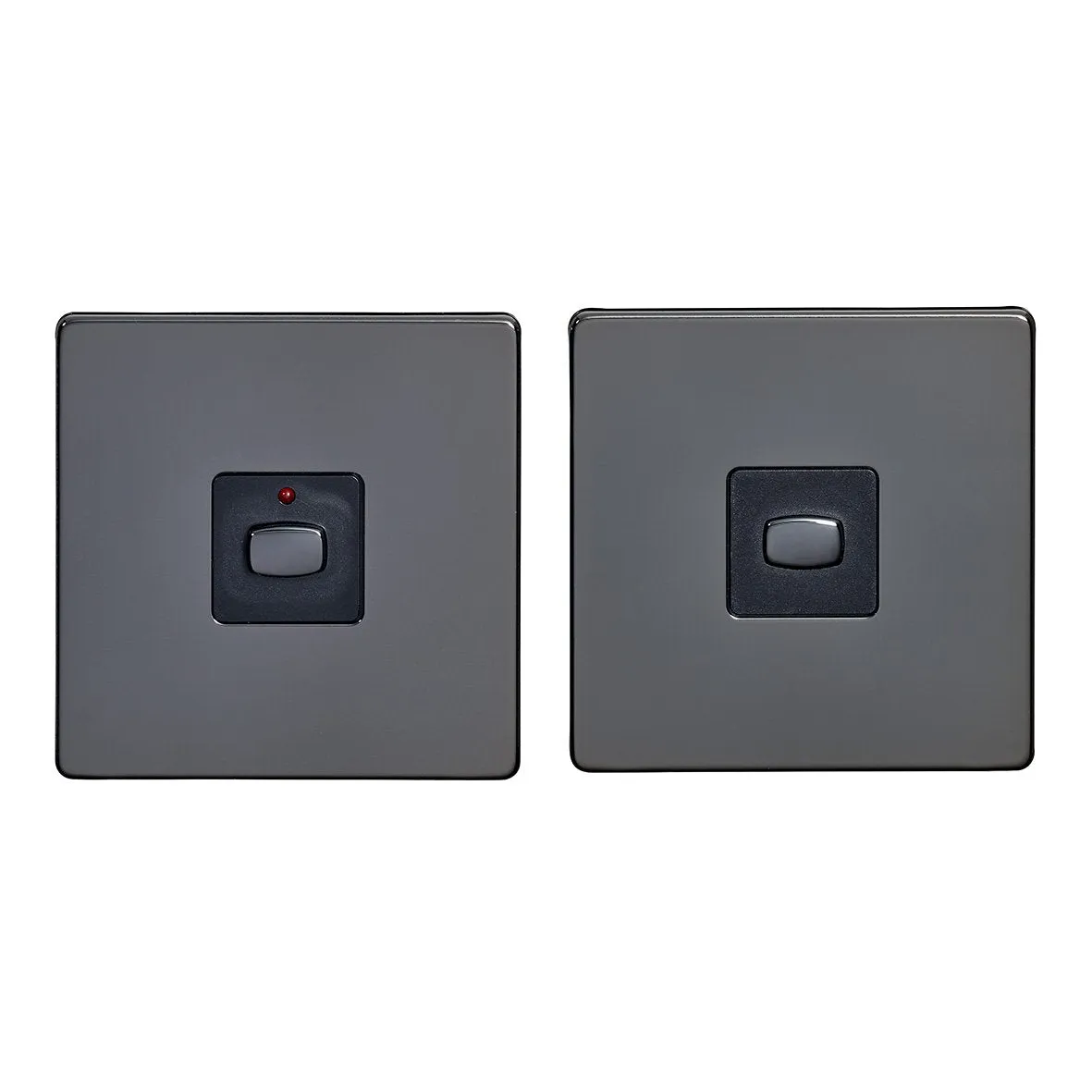 Energenie MIHO044 Alexa Compatible MiHome 2-Way Light Switch, 250 W, 240 V, Black Nickel