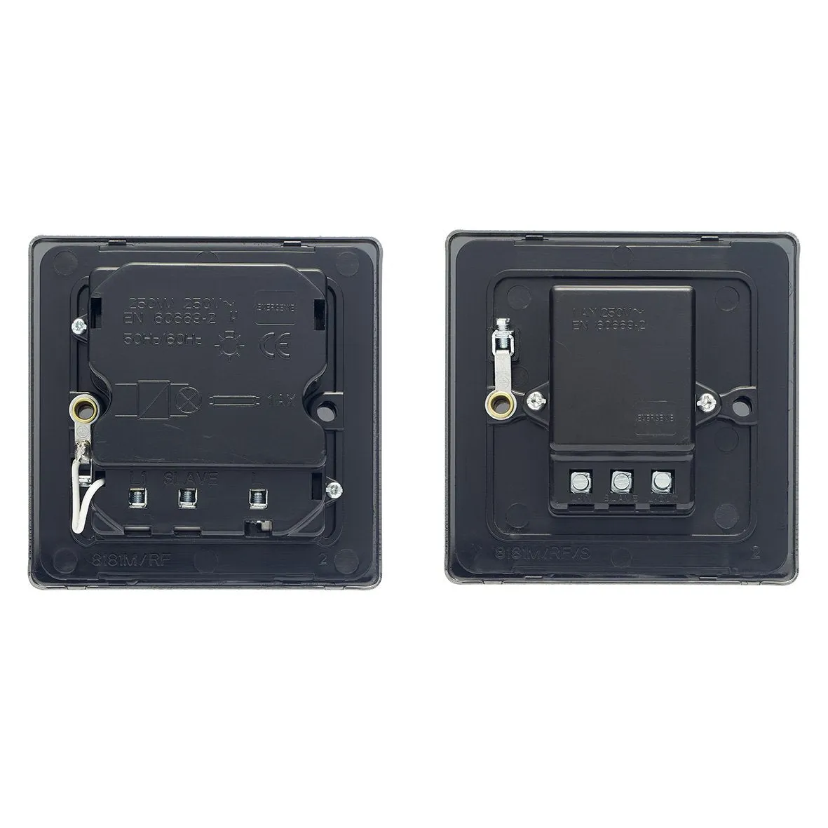 Energenie MIHO044 Alexa Compatible MiHome 2-Way Light Switch, 250 W, 240 V, Black Nickel