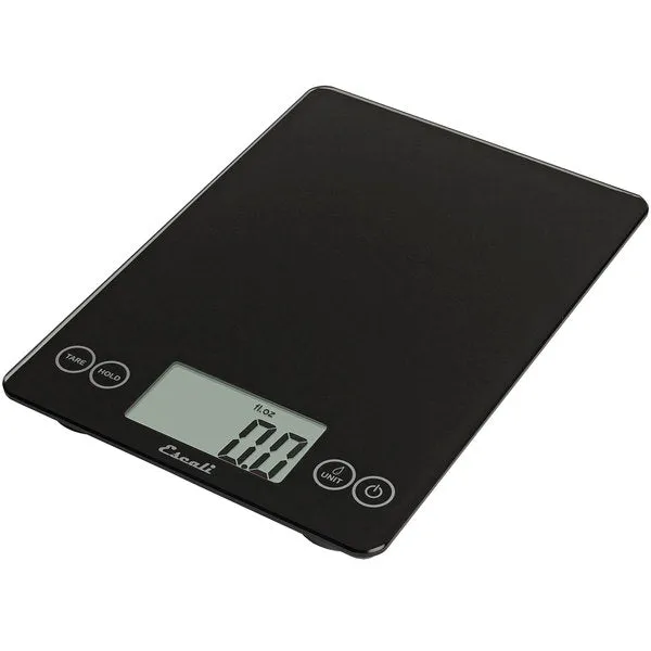 Escali Black Glass Digital Scale 15lb 1pc