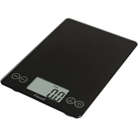 Escali Black Glass Digital Scale 15lb 1pc