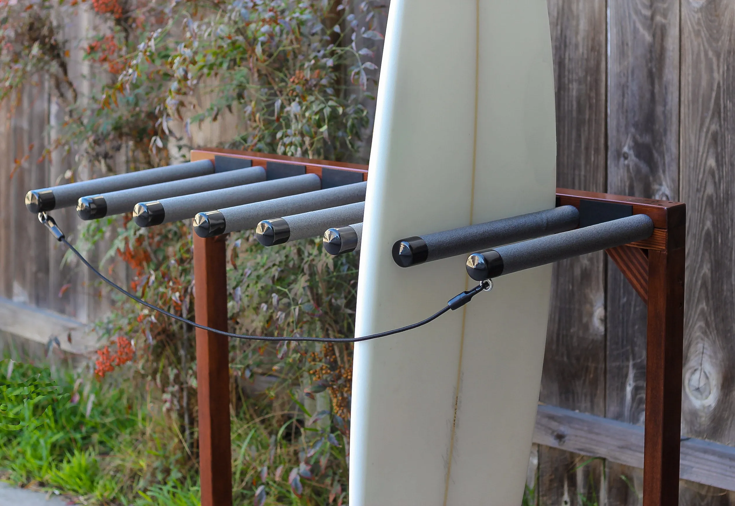 Finished Foamy Surf Rack
