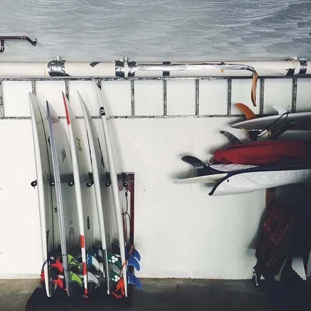 Finished Foamy Surf Rack