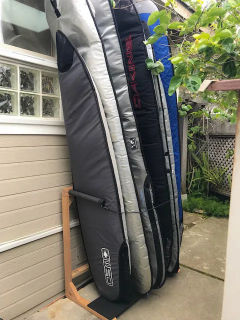 Finished Foamy Surf Rack