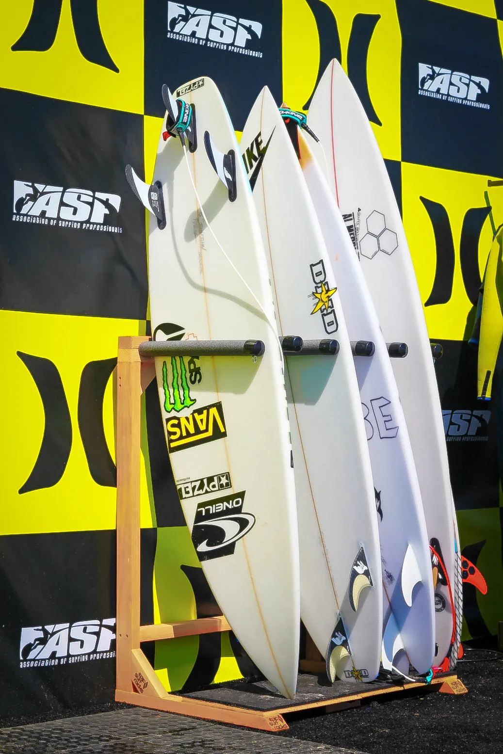 Finished Foamy Surf Rack