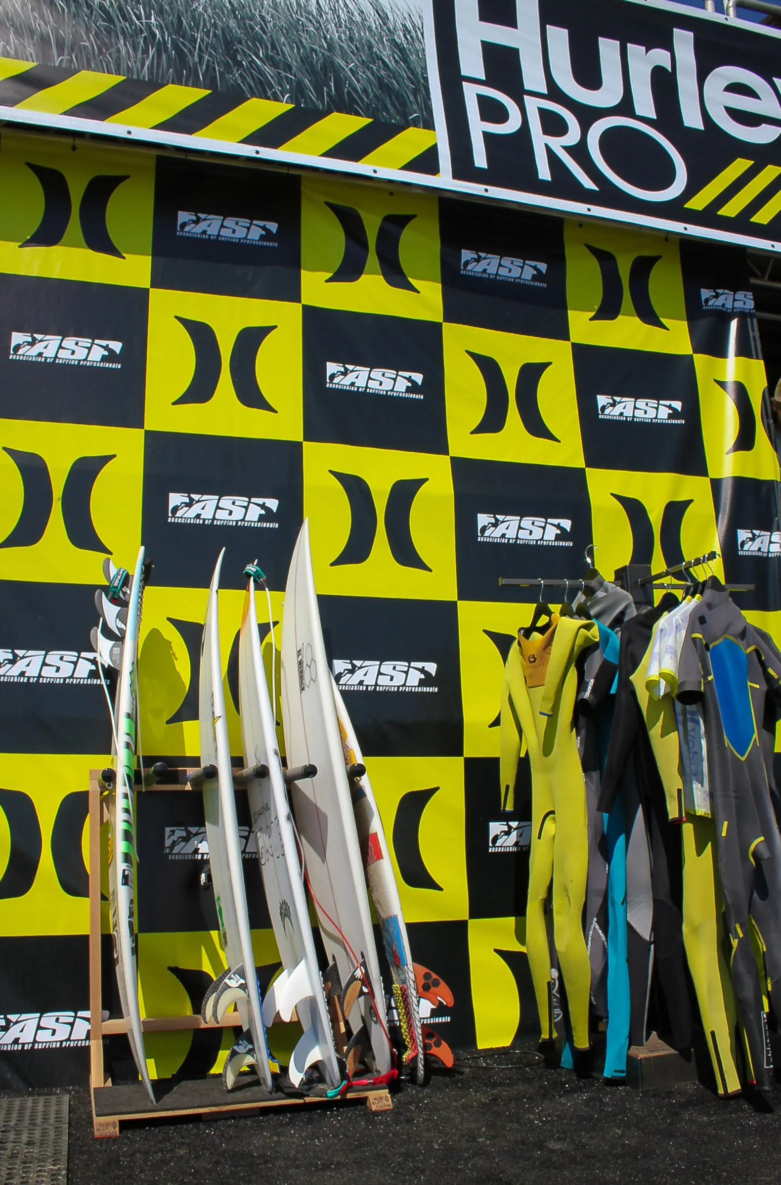 Finished Foamy Surf Rack