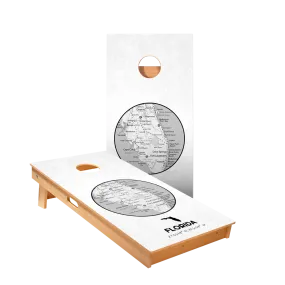 Florida State Map Star Cornhole Boards