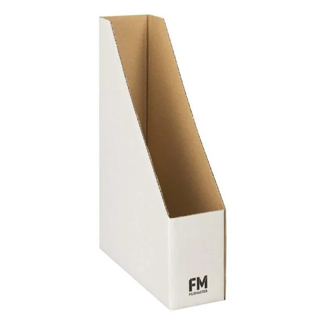 FM Magazine File No4 White 80x360x250mm