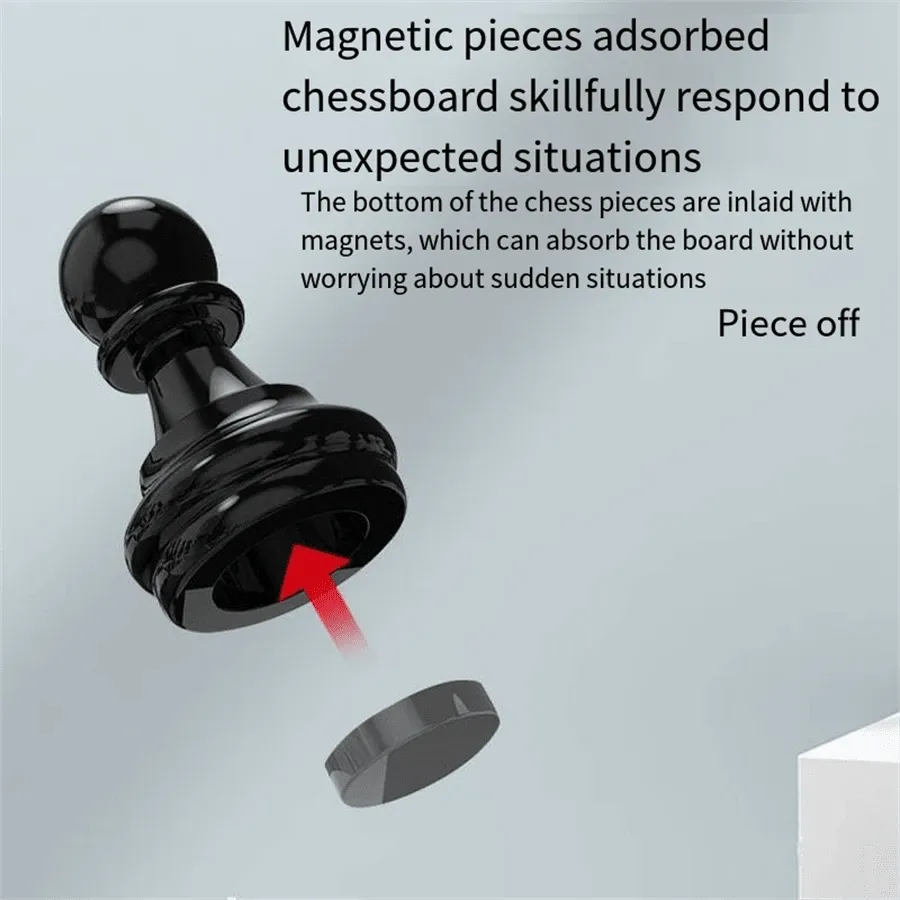 FOLDABLE MAGNETIC CHESSBOARD