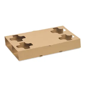 Four-Cup Snack and Drink Drive-In Tray