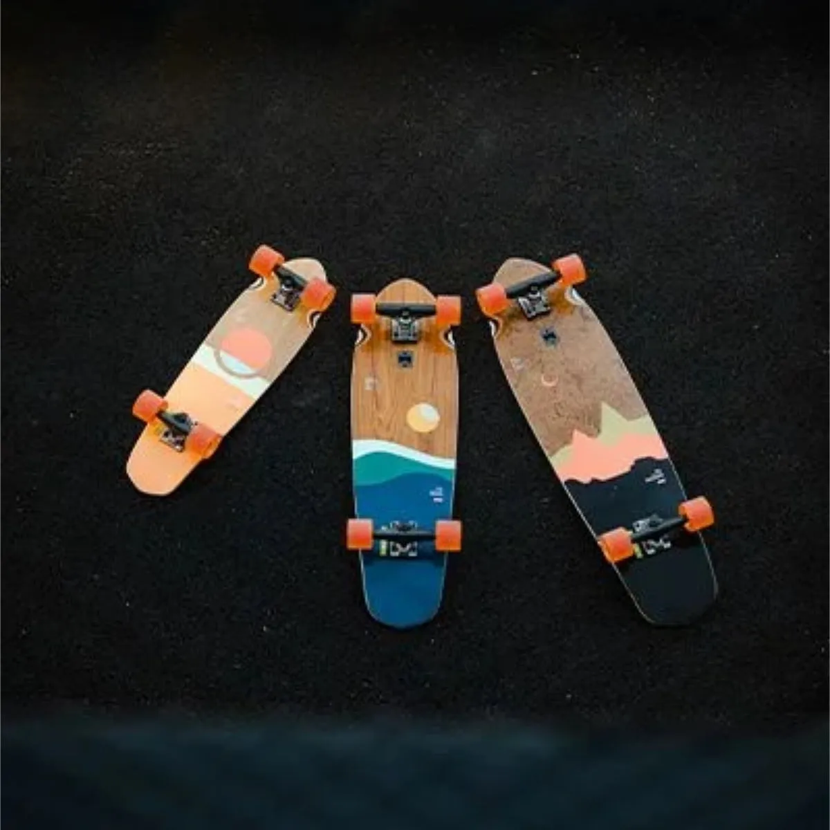 Globe Big Blazer Teak Oceans 32" Skateboard Complete