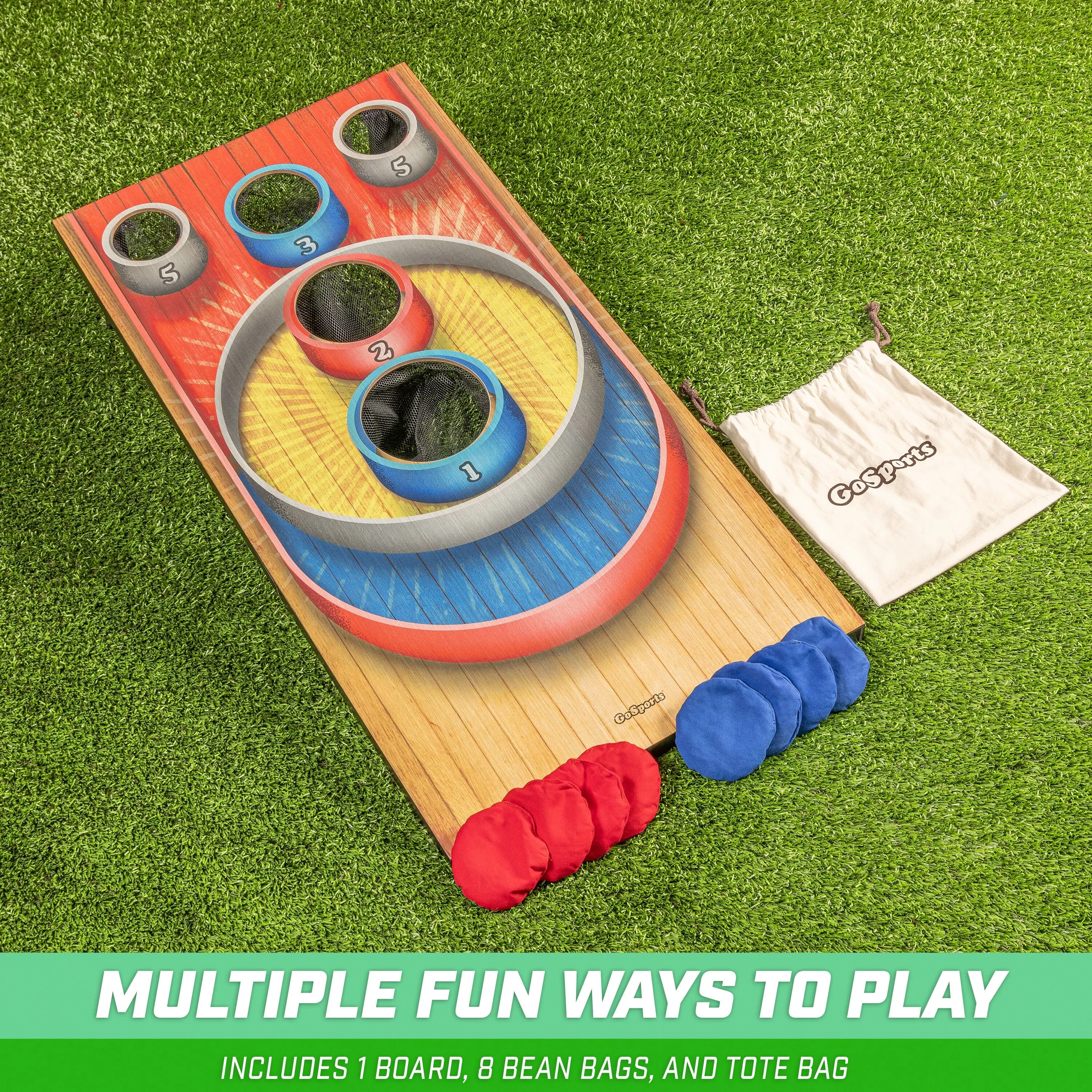 GoSports Carnival Arcade Toss Cornhole Game - Indoor or Outdoor Bean Bag Toss