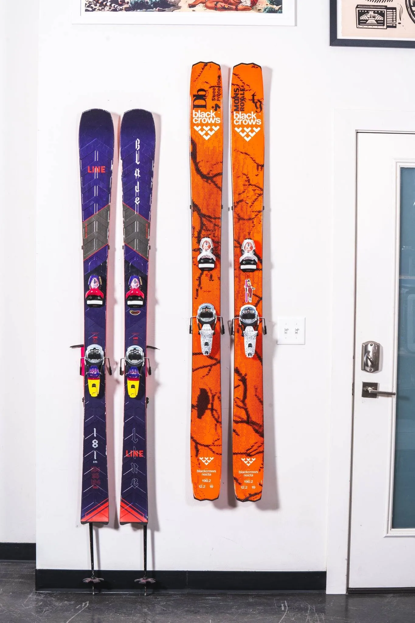 Hover Ski Rack