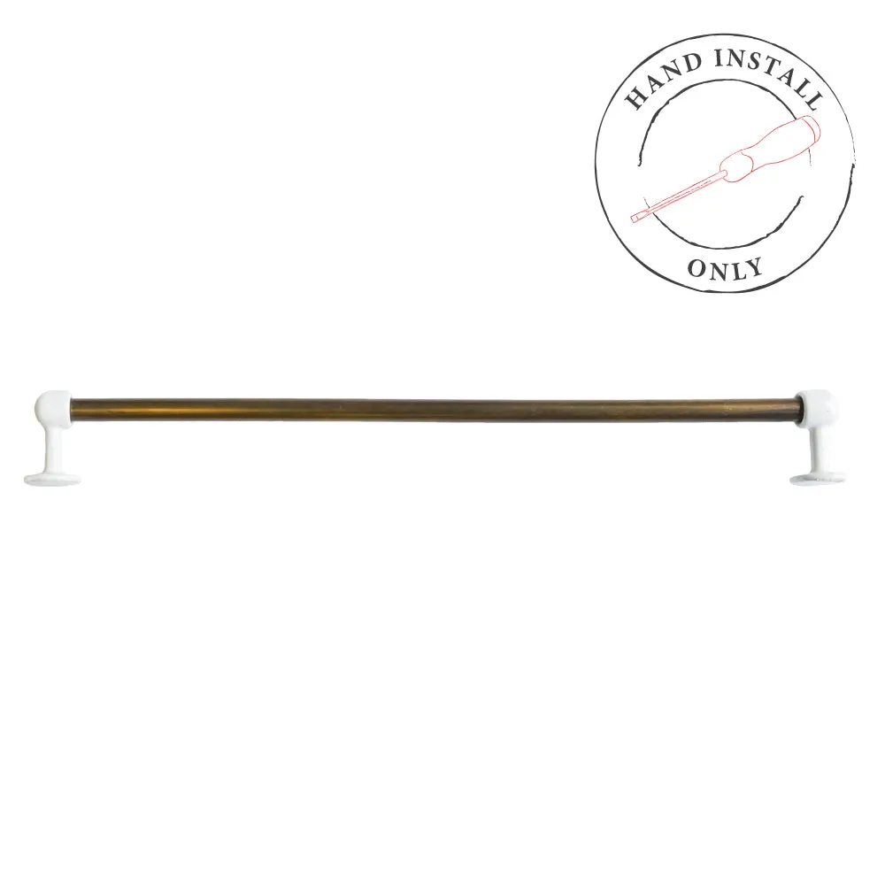 Howard Towel Rail Aged Brass
