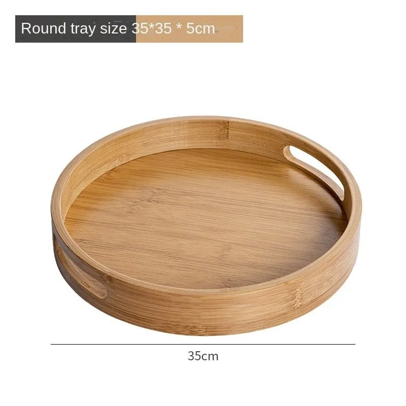 Japanese Style Round Tray