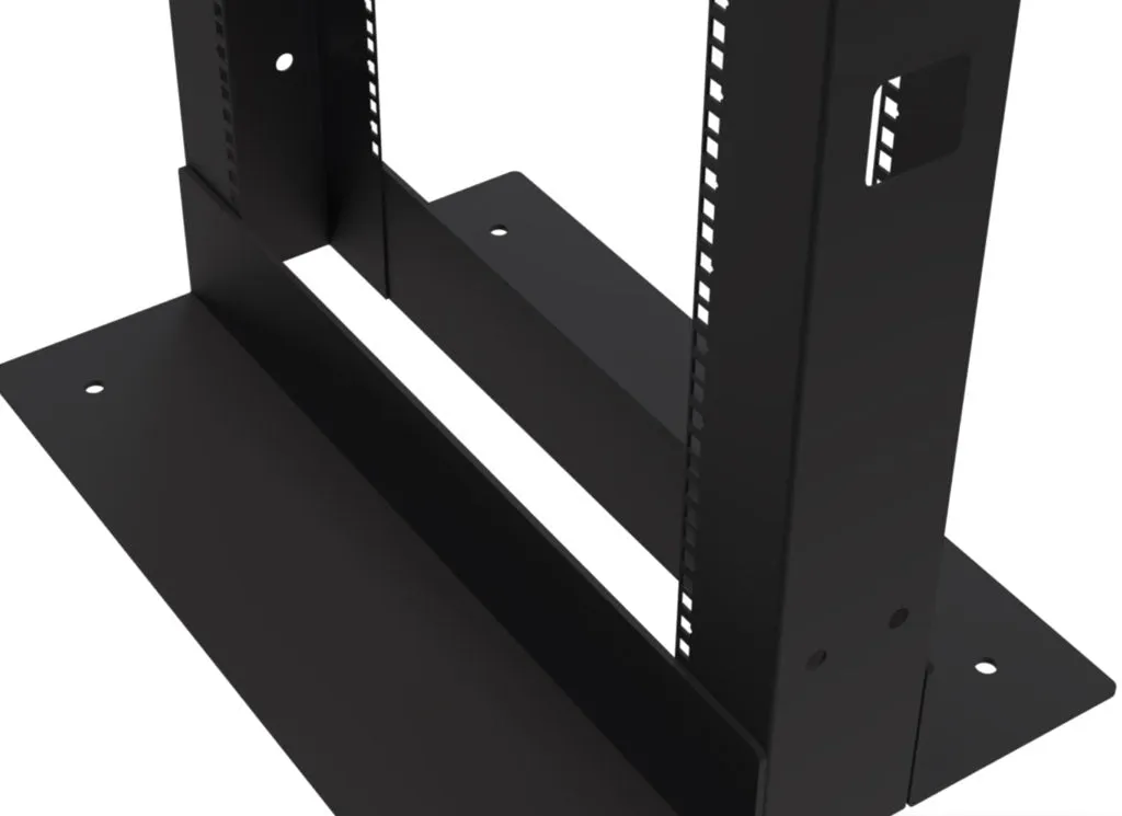 Kendall Howard 41 Unit (41U) 2 Post Cable Cove Server Rack