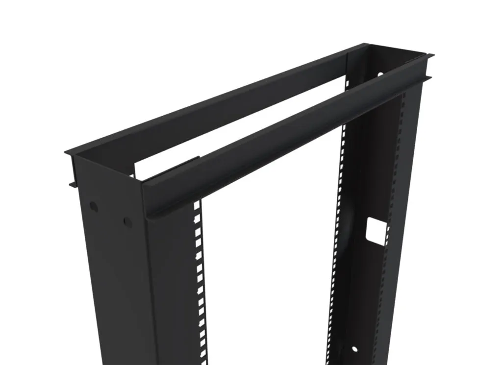 Kendall Howard 41 Unit (41U) 2 Post Cable Cove Server Rack