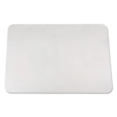 Krystalview Desk Pad With Antimicrobial Protection, Glossy Finish, 22 X 17, Clear