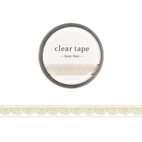 Lace Line Clear PET Tape