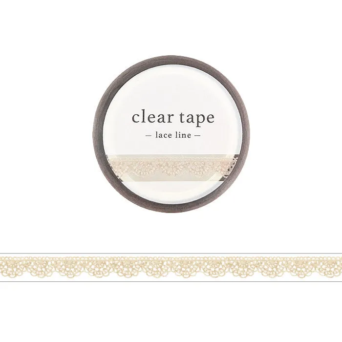 Lace Line Clear PET Tape