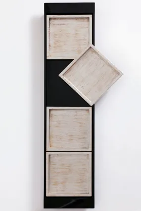 Lacquer Four Piece Snack Tray