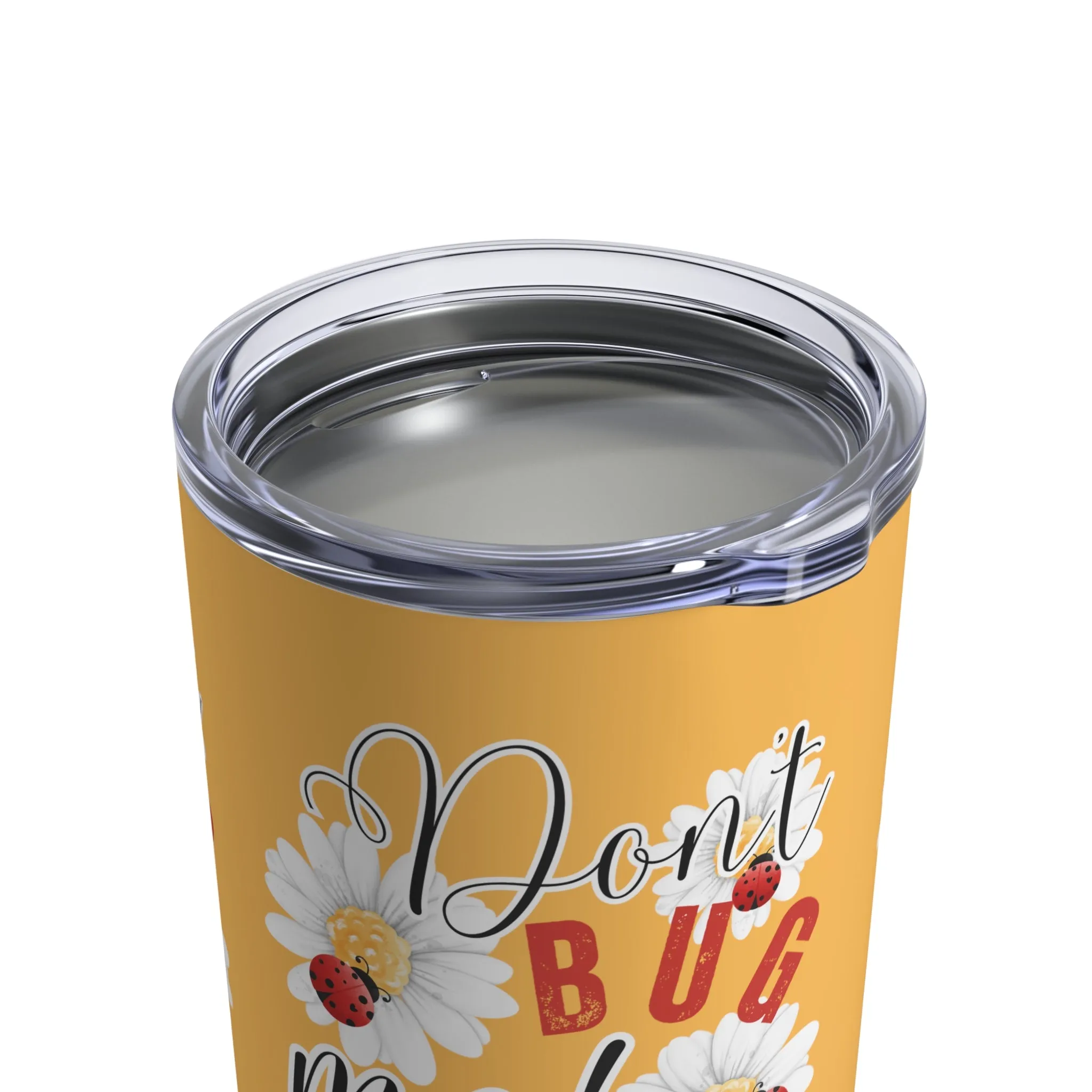 Ladybug Bliss: Don't Bug Me - 10oz Stainless Tumbler