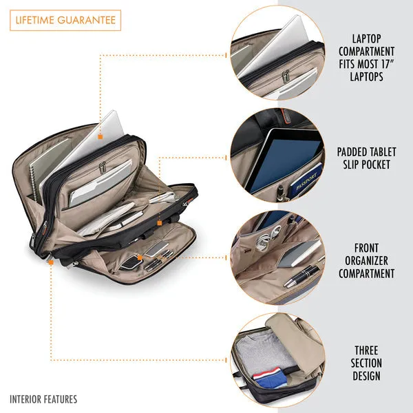 Large Expandable Brief - @Work Collection #KB437X