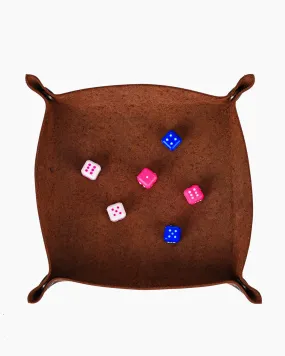Leather Dice Tray