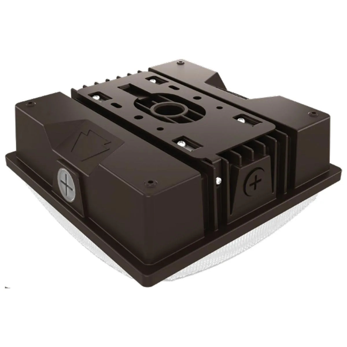 LED Parking Garage Light With Photocell, 8400 Lumens, 40/60 Watts, 30K/40K/50K, 120-277V
