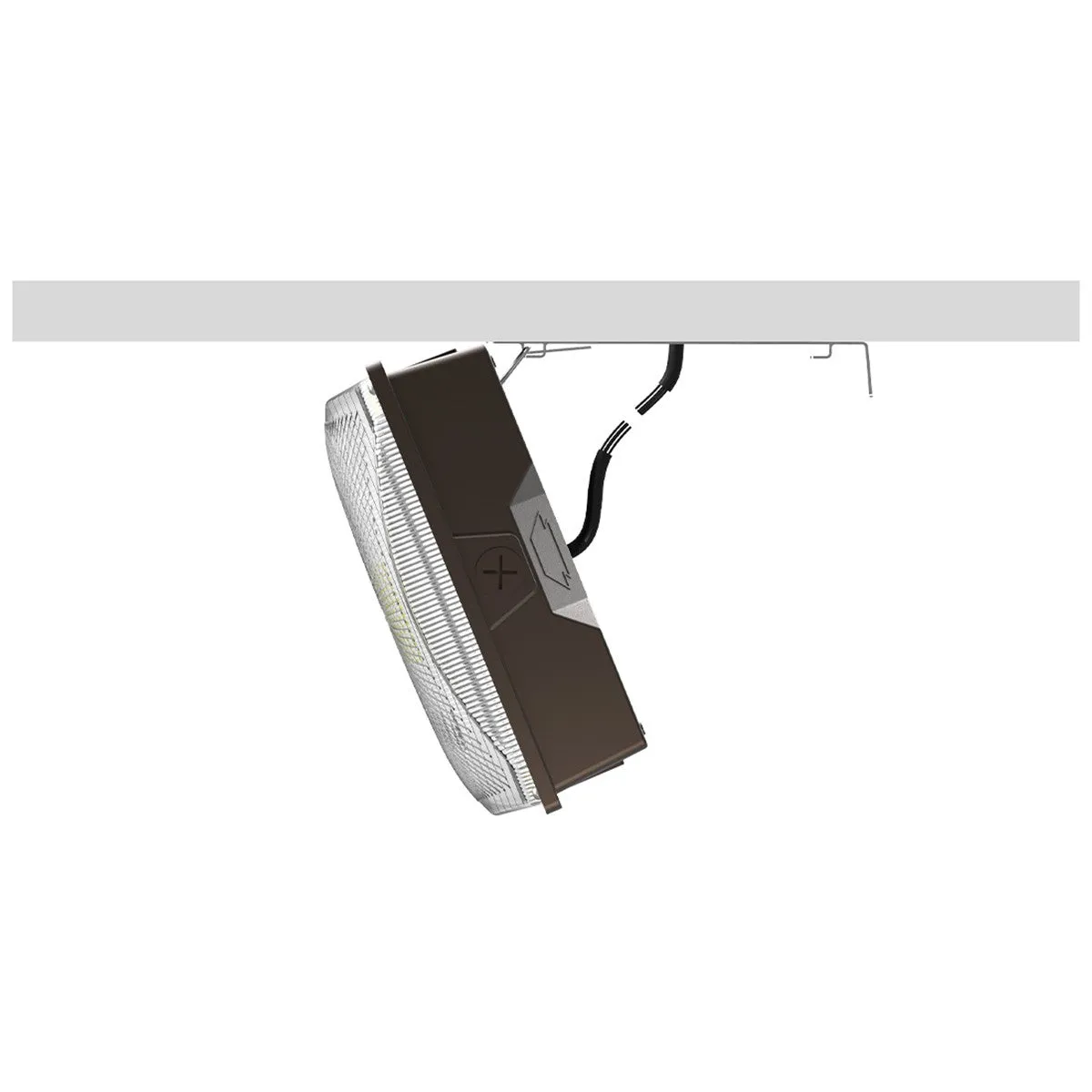 LED Parking Garage Light With Photocell, 8400 Lumens, 40/60 Watts, 30K/40K/50K, 120-277V
