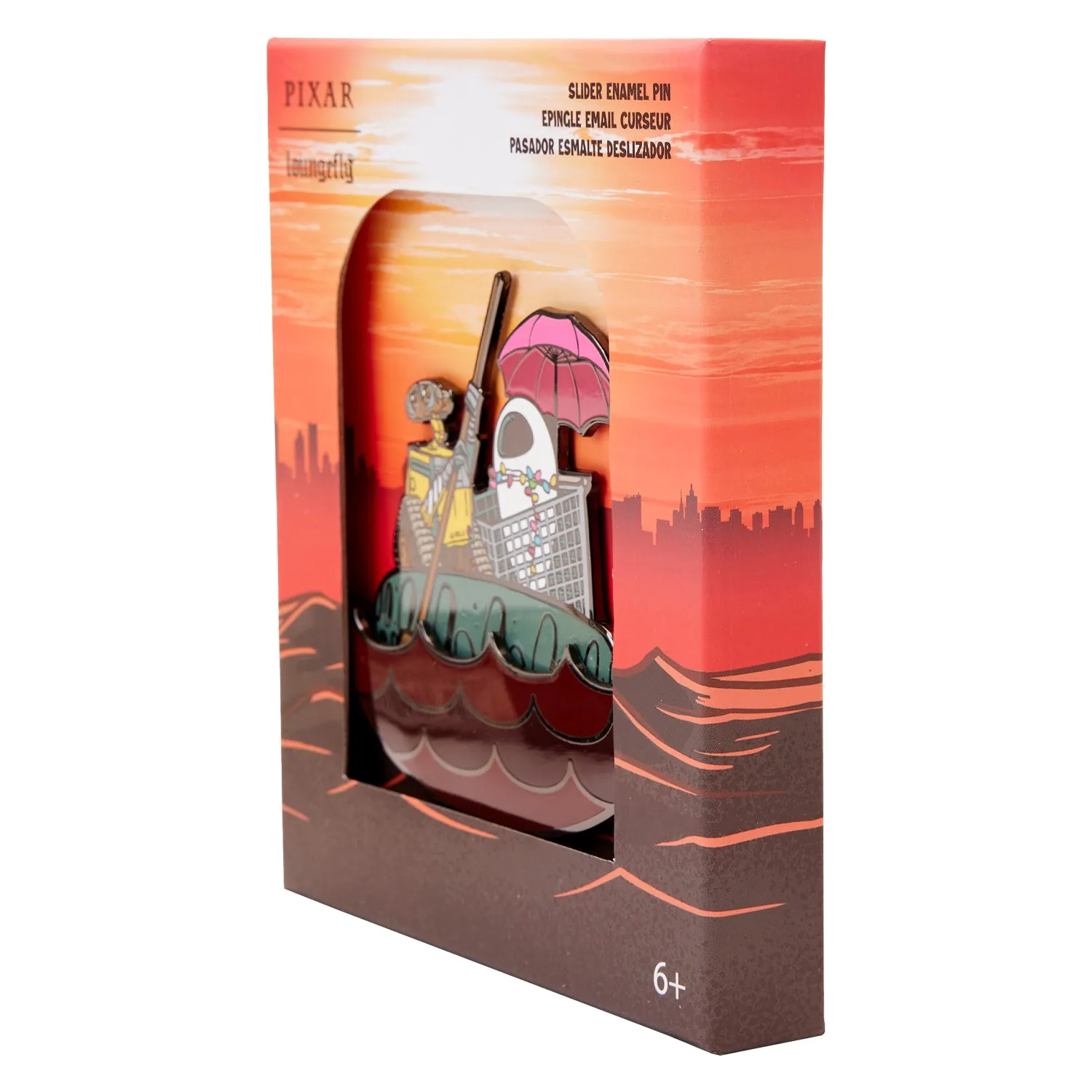 LF Pixar Moments Wall-E Date Night 3 Inch Collector Box Pin