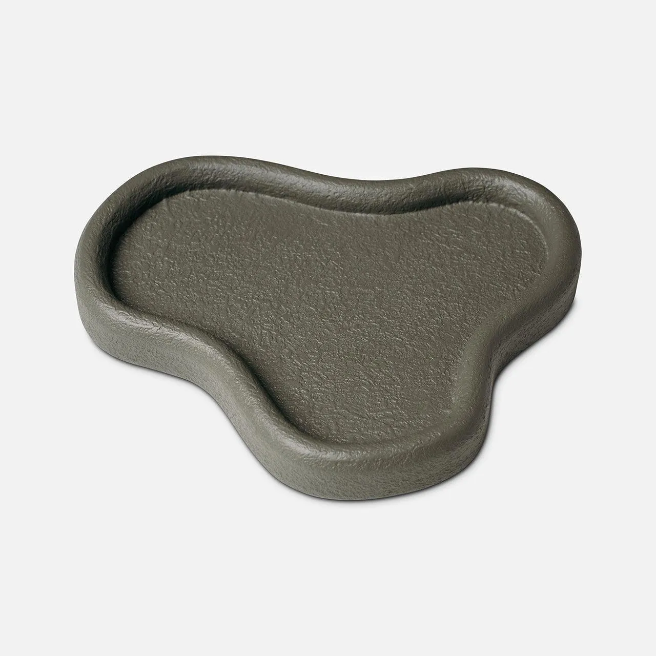 Lily Tray - White - Plaster Finish