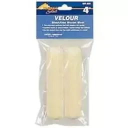 Linzer Premium Velour Wool 1/8 in. x 4 in. W Paint Roller Cover For Smooth Surfaces (1/8" x 4")