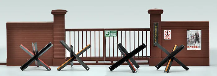 Little Armory LD034 Defence School School Gate Bricks Type 1/12