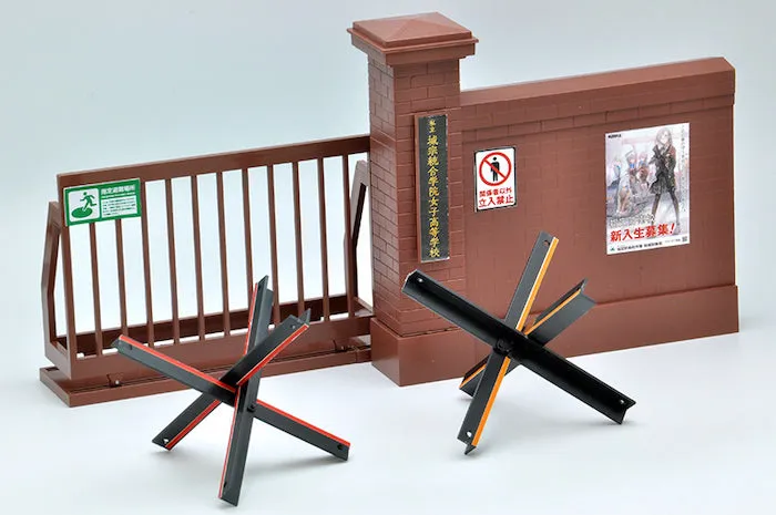 Little Armory LD034 Defence School School Gate Bricks Type 1/12