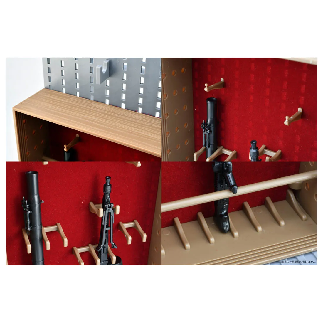 Little Armory - LD042 Gun Rack F Classical Gun Rack 1/12