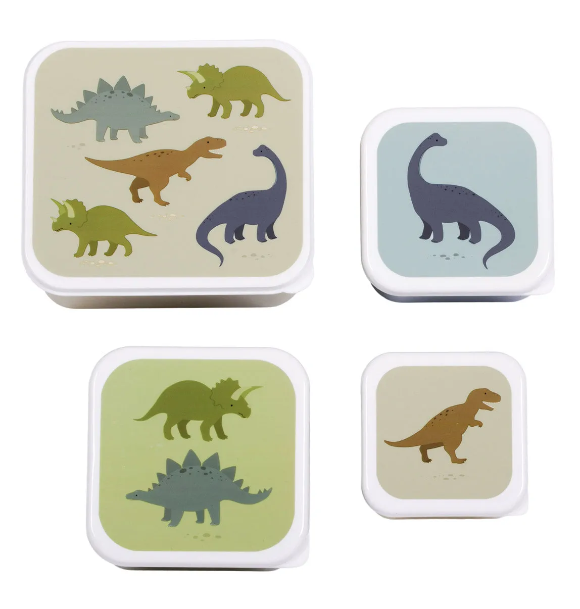 Lunch and Snack Box Set - Dinosaurs