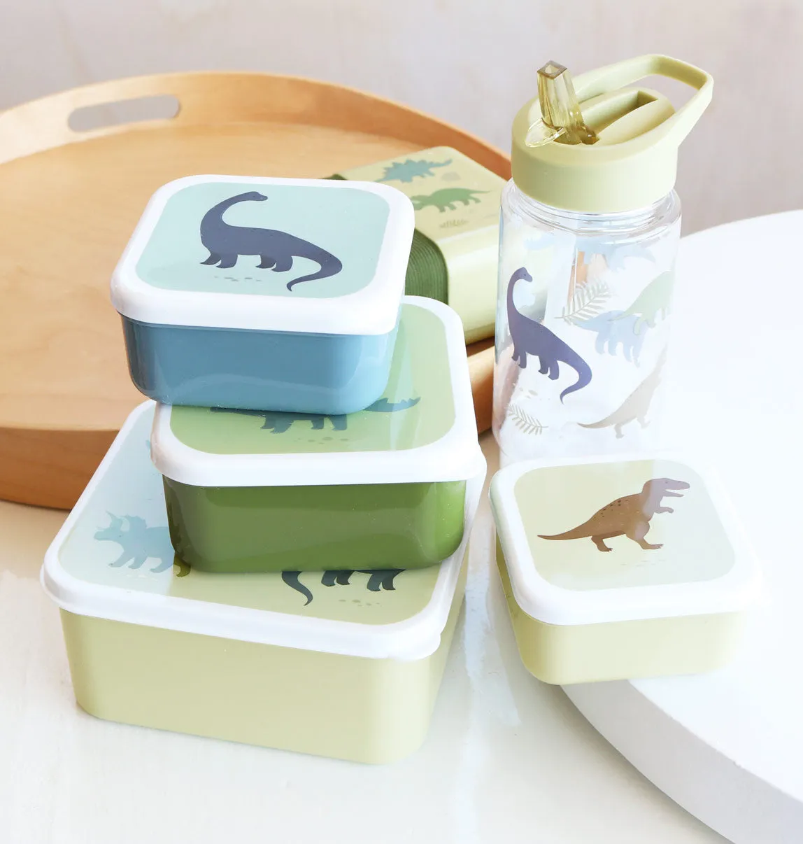 Lunch and Snack Box Set - Dinosaurs