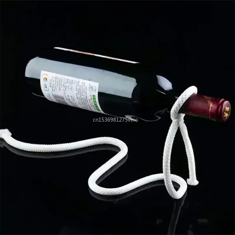 Magical Suspension iron Chain Wine Bottle Rack