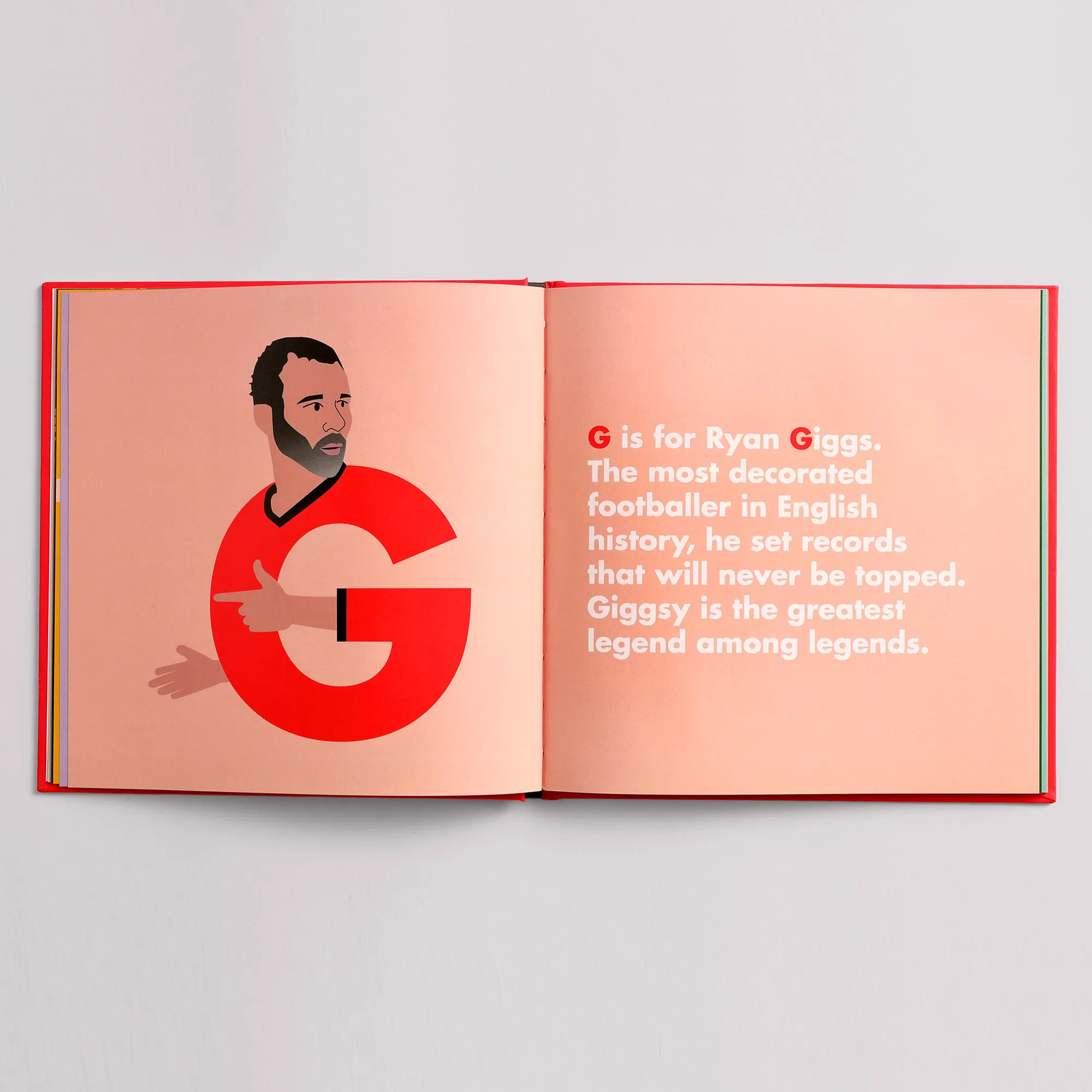 Man Utd Legends Alphabet Book