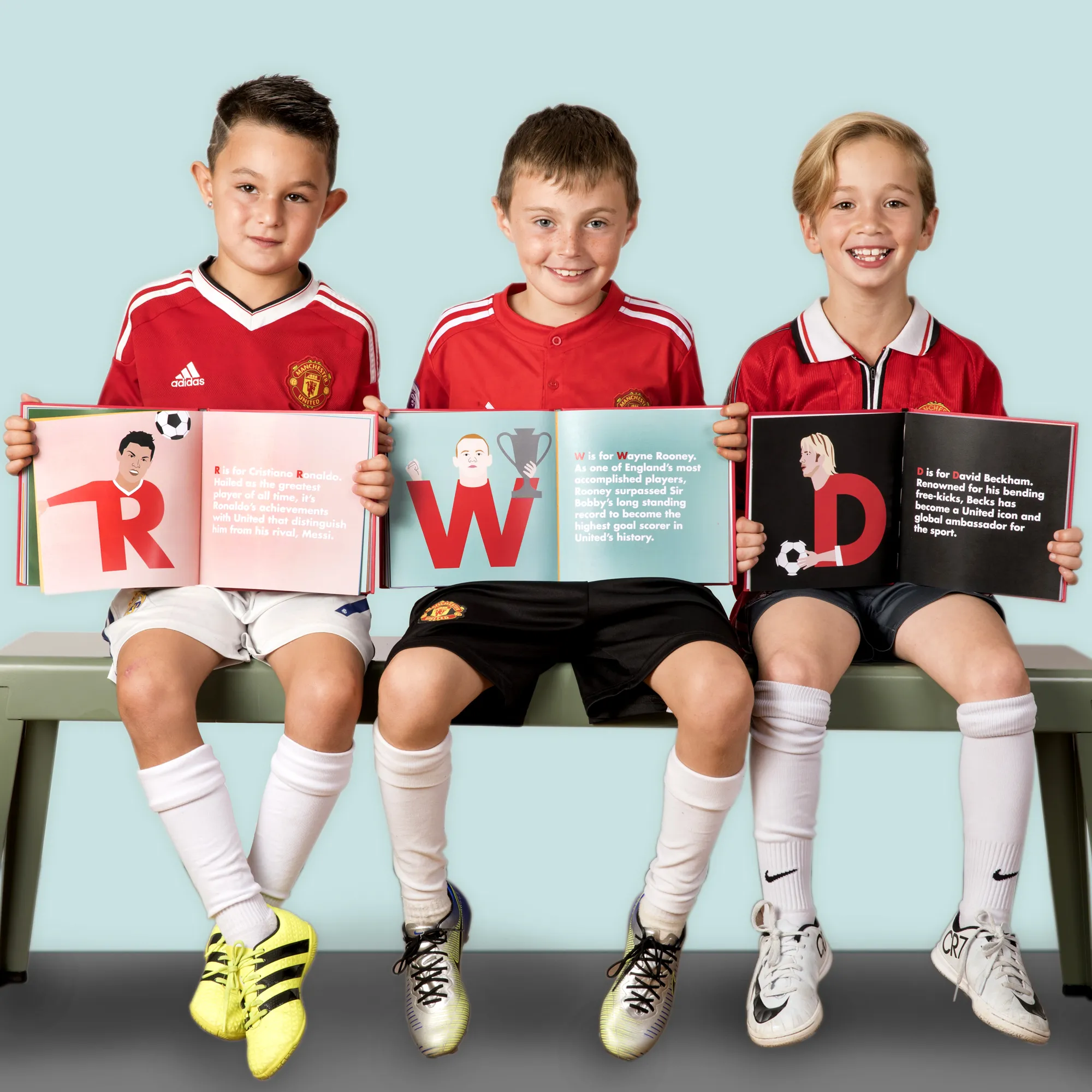 Man Utd Legends Alphabet Book