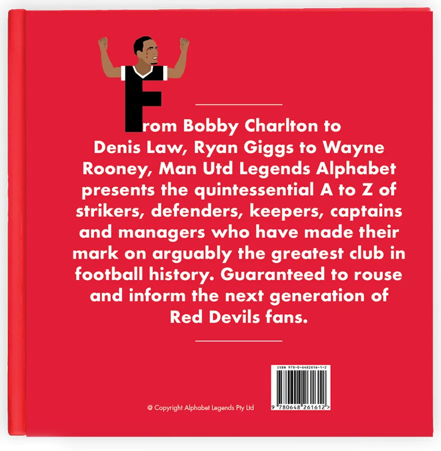 Man Utd Legends Alphabet Book